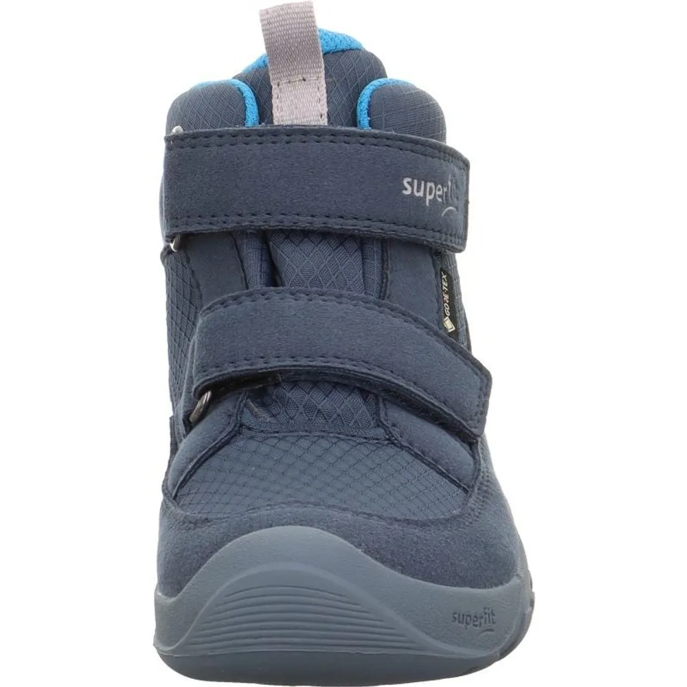 Chlapecké kotníkové tenisky Superfit barefit TRACE GTX  Blue/Turquoise 1-006042-8000 - 35