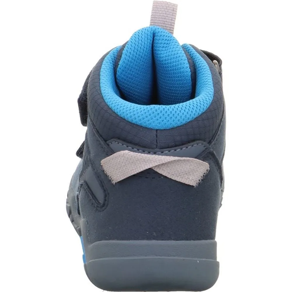 Chlapecké kotníkové tenisky Superfit barefit TRACE GTX  Blue/Turquoise 1-006042-8000 - 35