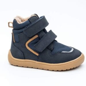 Chlapecké zimní barefoot boty PRO-tex  GERO DENIM - 36