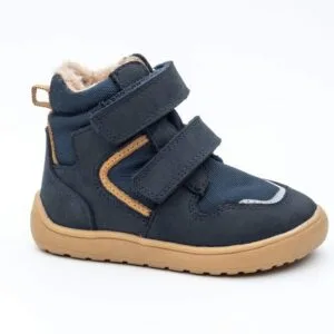 Chlapecké zimní barefoot boty PRO-tex  GERO DENIM - 36