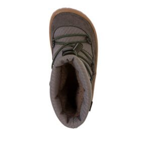 Chlapecké zimní barefoot boty TEX TRACK WOOL Gray G3160251-1 - 38