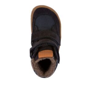 Chlapecké zimní barefoot boty TEX WINTER Dark Blue Froddo G3160247 - 38