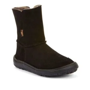 Dětské zimní barefoot boty TEX SUEDE Black  G3160250-7 - 42