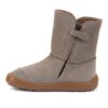 Dětské zimní barefoot boty TEX SUEDE Gray G3160250-3 - 41