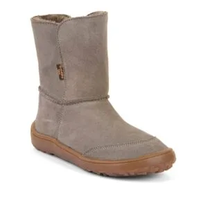 Dětské zimní barefoot boty TEX SUEDE Gray G3160250-3 - 41