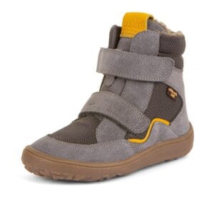 Dětské zimní barefoot boty TEX WINTER Gray
