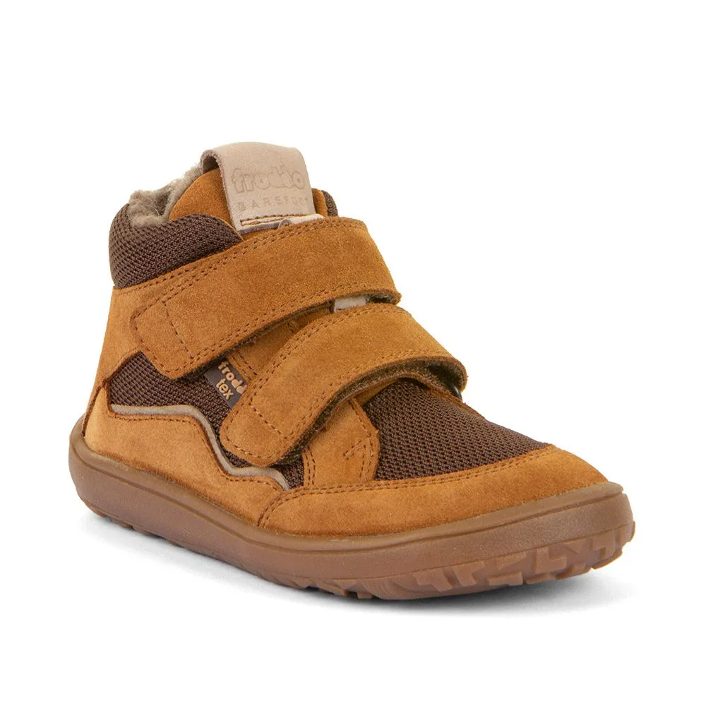 Dětské zimní barefoot boty TEX WOOL Cognac Froddo G3110266-4W - 30