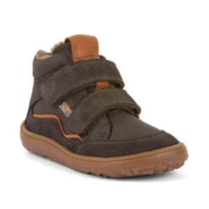 Dětské zimní barefoot boty TEX WOOL Grey Froddo G3110266-5W - 37