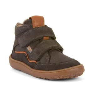 Dětské zimní barefoot boty TEX WOOL Grey Froddo G3110266-5W - 37