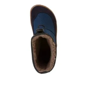 Dětské zimní barefoot sněhule UP TEX SNOW WOOL Dark Blue  G3160249-1 - 38