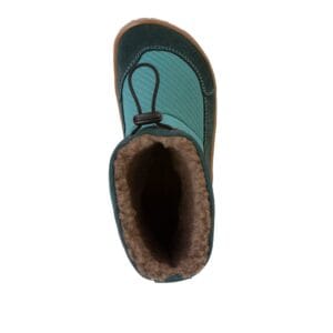 Dětské zimní barefoot sněhule UP TEX SNOW WOOL Petroleum G3160249-3 - 37