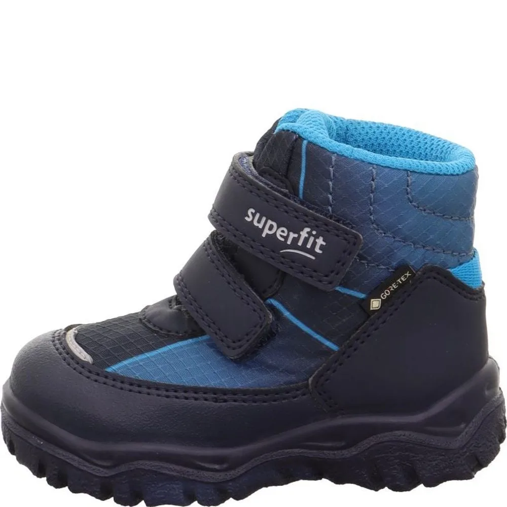 Dětské zimní boty Superfit HUSKY+ Blue/Turquoise GTX 1-006062-8000 - 30
