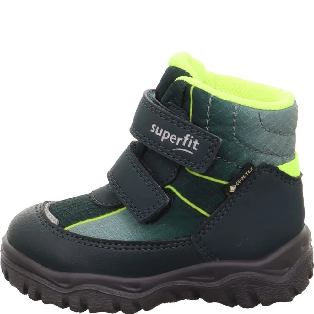 Dětské zimní boty Superfit HUSKY+ Green/Yellow GTX 1-006062-7000 - 30