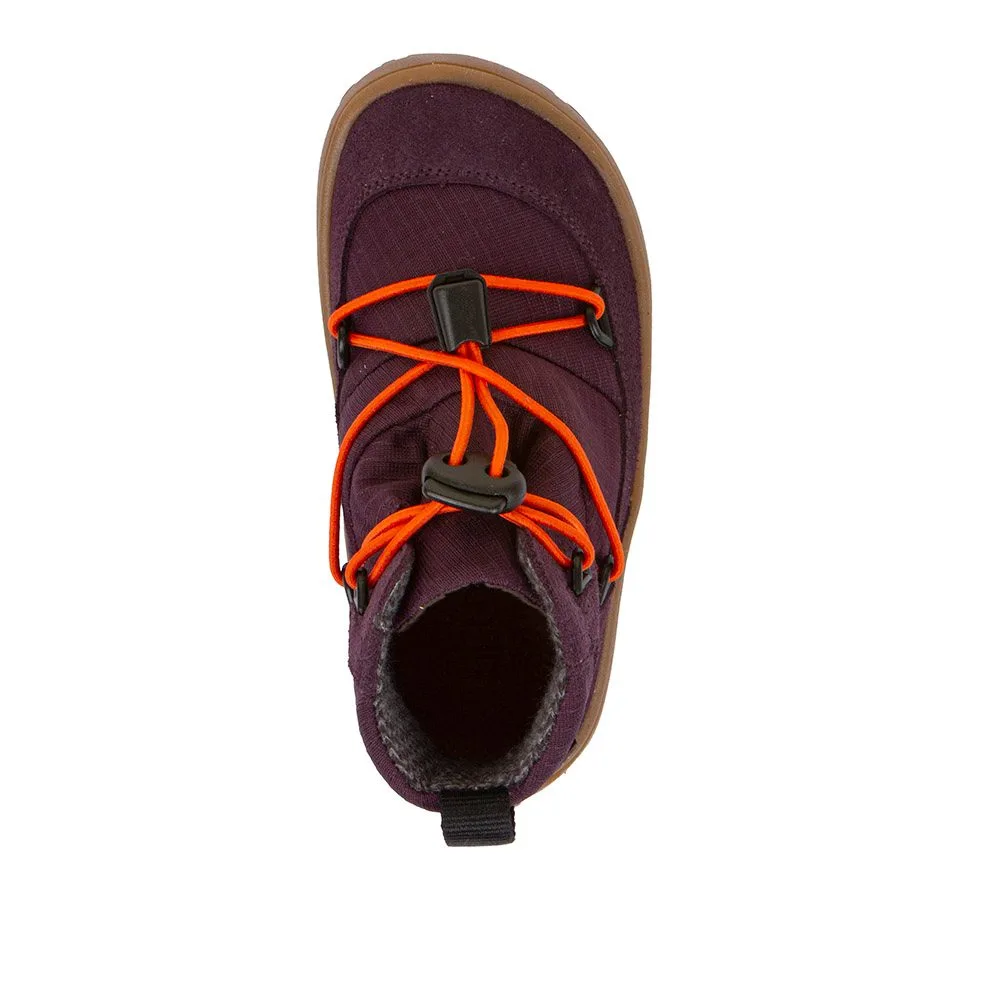 Dívčí celoroční barefoot boty TEX TRACK Purple Froddo G3110267-4 - 41