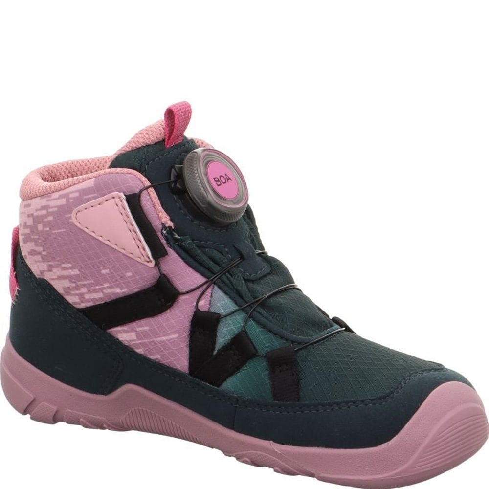 Dívčí celoroční obuv  Superfit barefit TRACE GTX Green/Rose 1-006040-7010 - 31