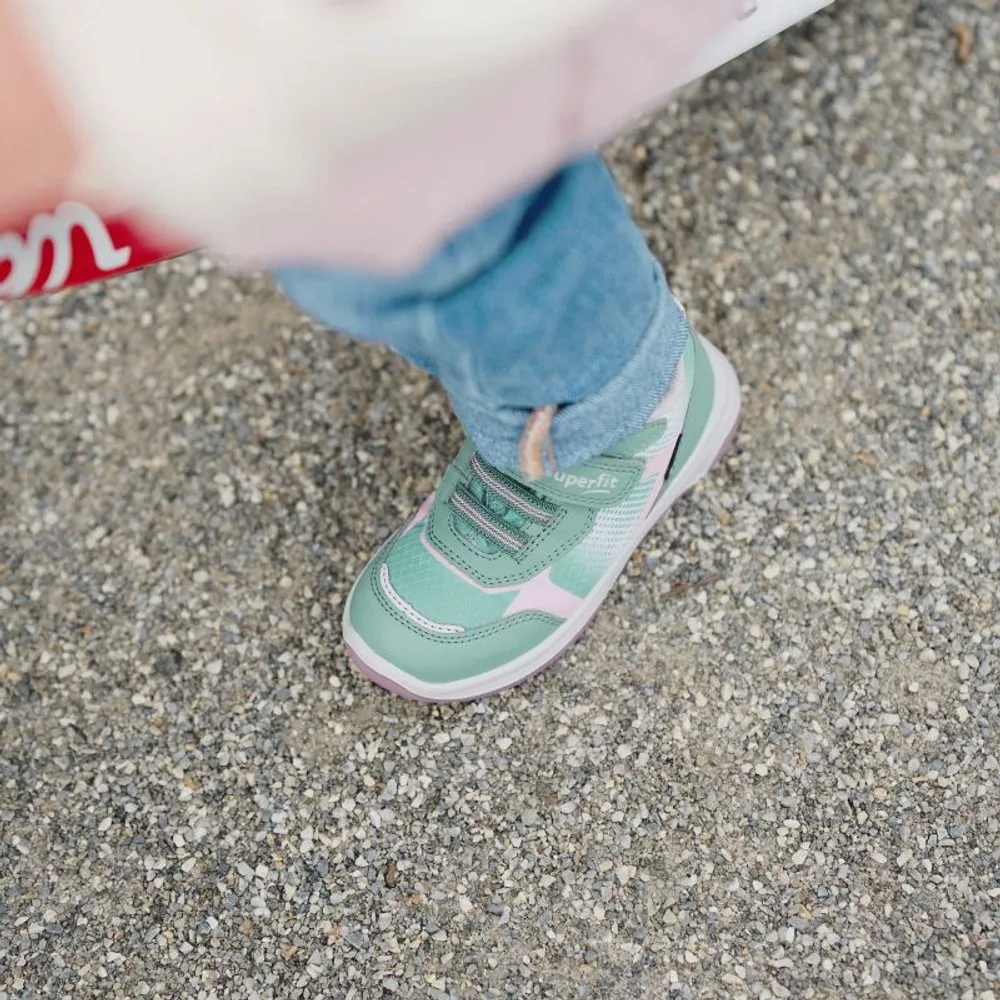 Dívčí celoroční tenisky Superfit COOPER GTX  Green/Rose 1-006413-7010 - 33