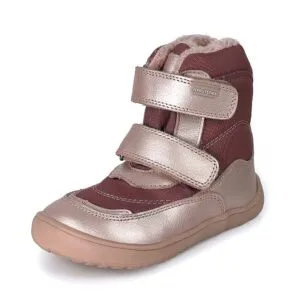 Dívčí zimní barefoot boty PRO-tex Protetika - NUT PINK - 36