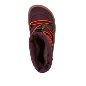 Dívčí zimní barefoot boty TEX TRACK WOOL Purple G3160251-4 - 38