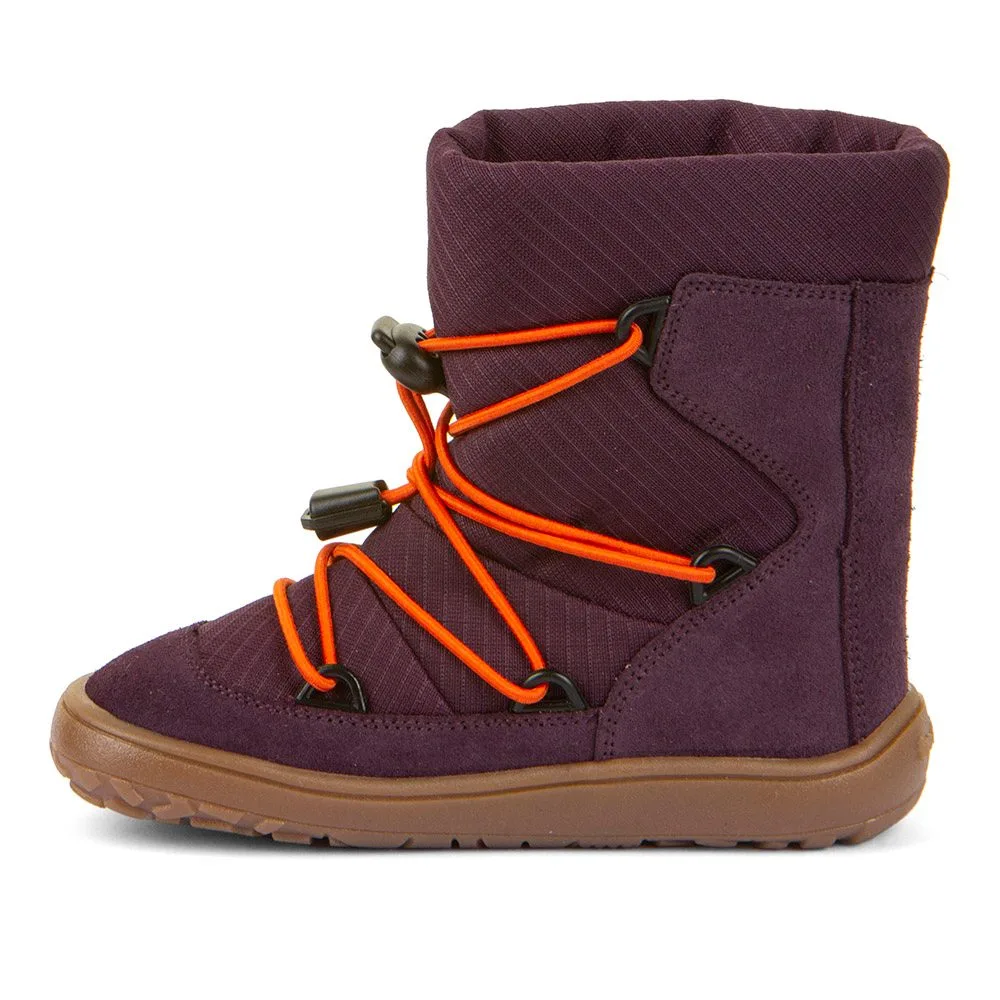Dívčí zimní barefoot boty TEX TRACK WOOL Purple G3160251-4 - 38