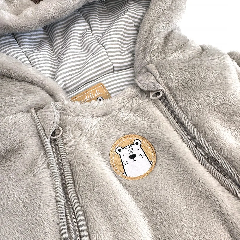 Zimní kojenecká kombinéza Pidilidi PD1168-11 Beige - 80/86 | 12-18m