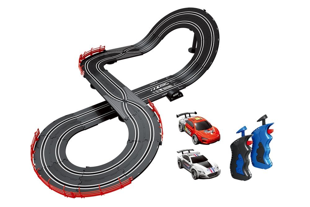 Autodráha policie a zloděj