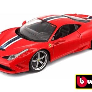Bburago 1:18 Ferrari 458 Speciale Ferrari Race-Play Red