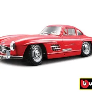 Bburago 1:24 Mercedes Benz 300SL Red