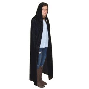 Černý plášť 130cm