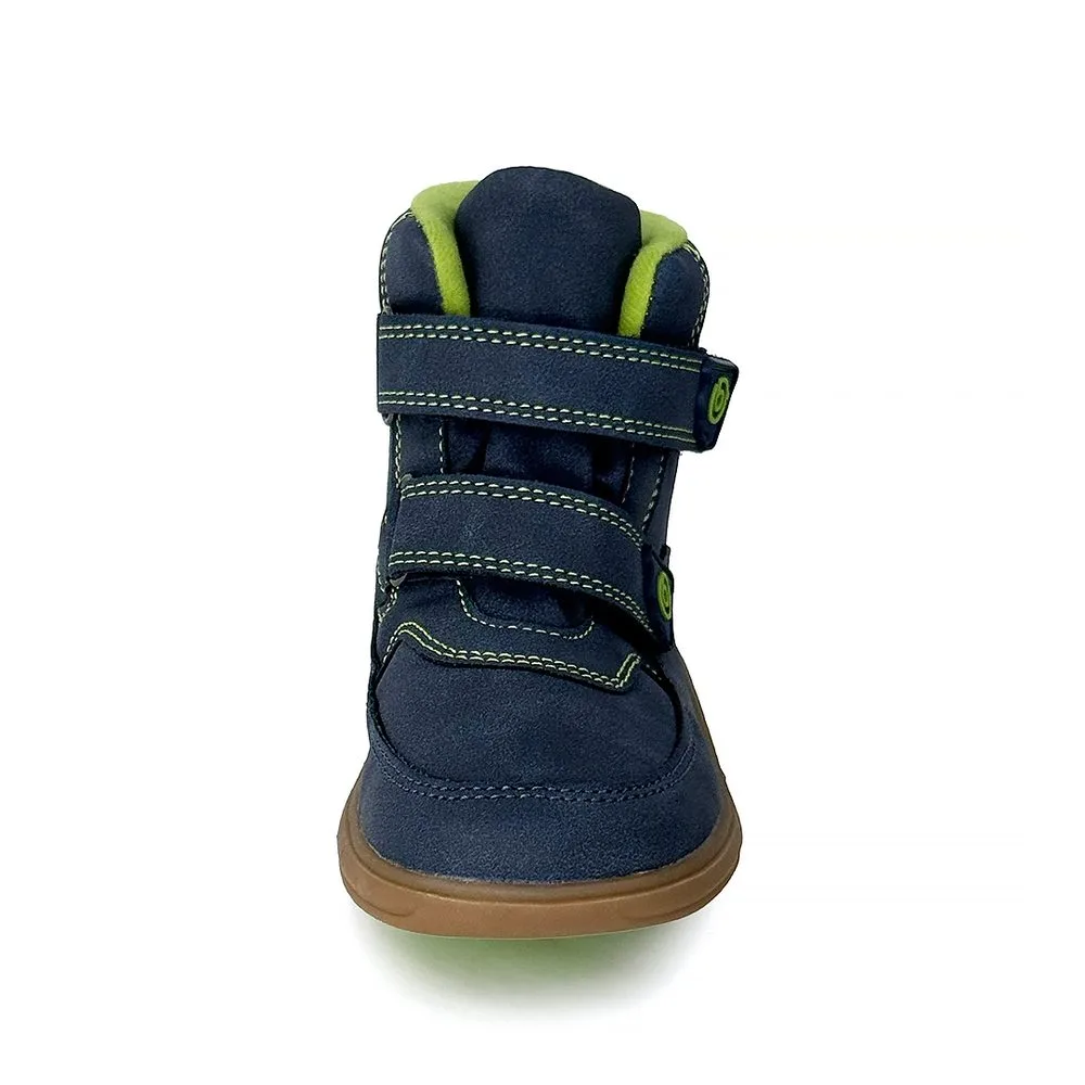 Chlapecké celoroční barefoot boty Bugga KIVO Navy B00199-04 - 33