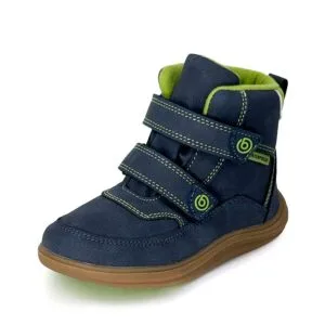 Chlapecké celoroční barefoot boty Bugga KIVO Navy B00199-04 - 33