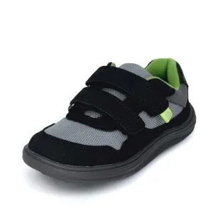 Chlapecké celoroční barefoot tenisky Bugga SAFI Black B00201-10 - 33