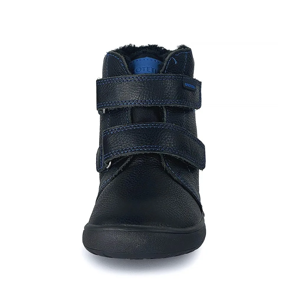 Chlapecké zimní barefoot boty PRO-tex DARYK NERO - 36