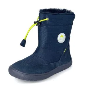 Chlapecké zimní barefoot boty PRO-tex Protetika - HEIKO NAVY - 36