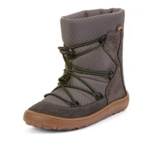 Chlapecké zimní barefoot boty TEX TRACK WOOL Gray G3160251-1 - 38