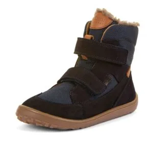 Chlapecké zimní barefoot boty UP TEX WINTER Dark Blue  G3160252 - 38