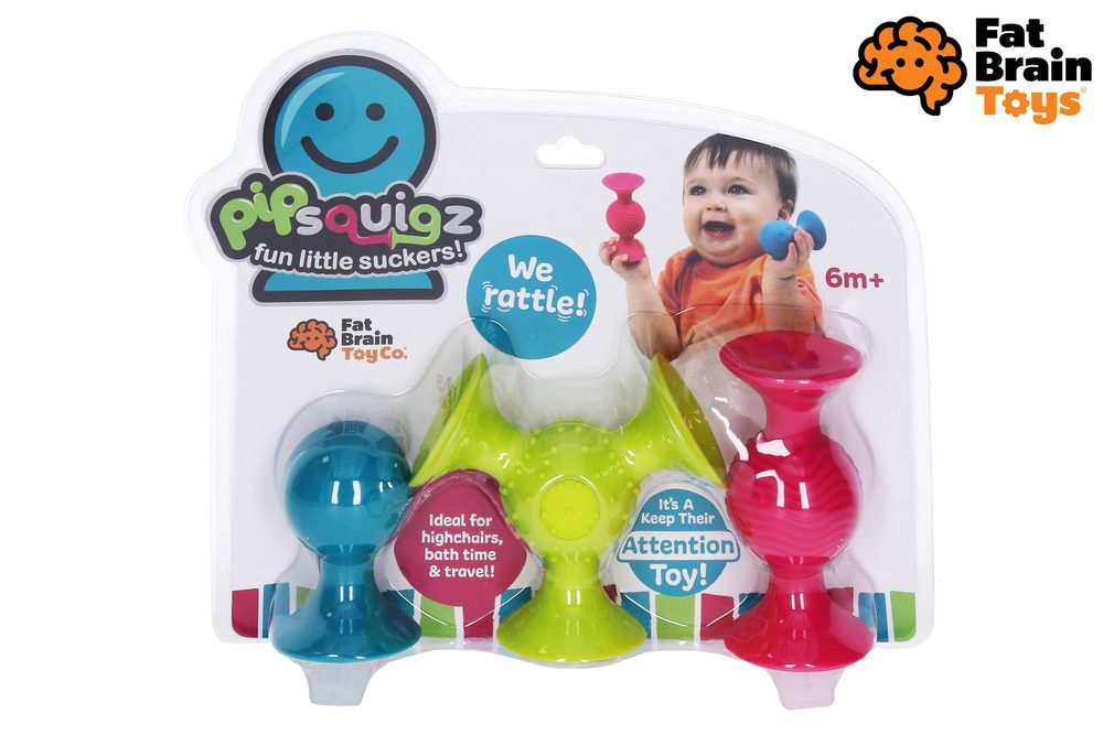 Chrastítka pipSquiz 3ks