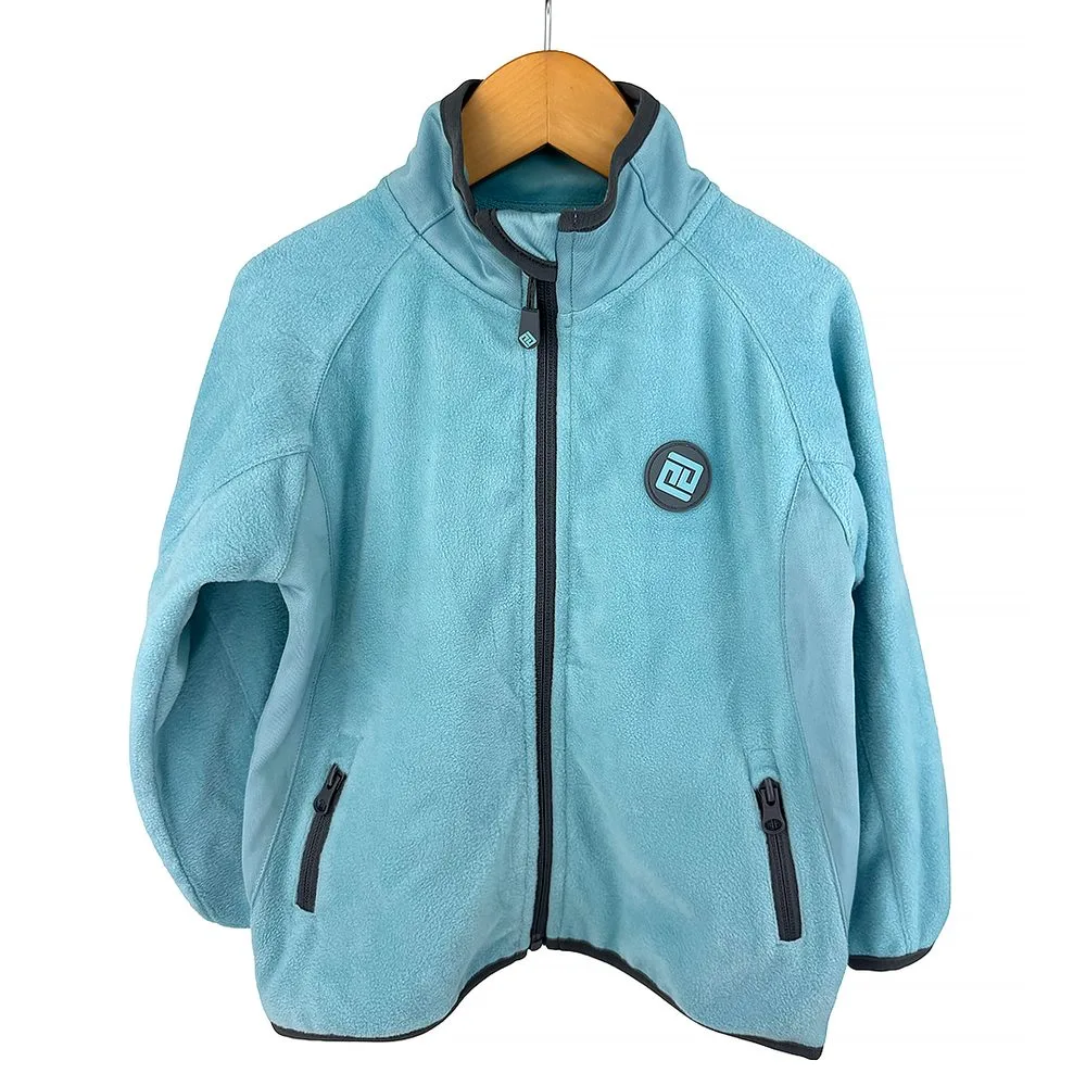Dětská sportovní outdoorová mikina na zip Pidilidi PD1170-15 Turquoise - 98 | 3roky
