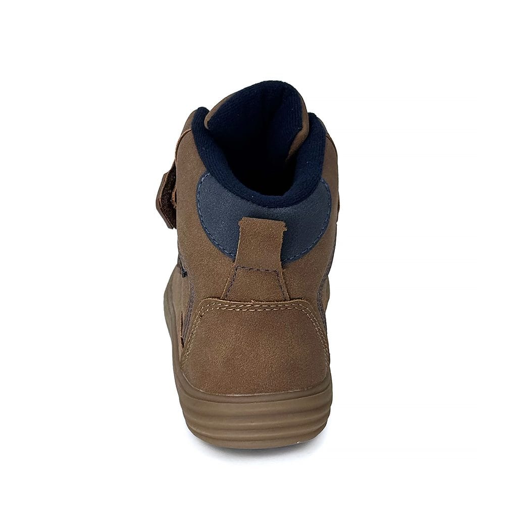 Dětské celoroční barefoot boty Bugga KIVO Brown B00199-18 - 33