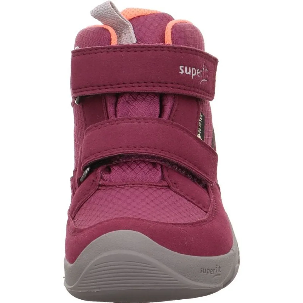 Dívčí celoroční tenisky Superfit barefit TRACE GTX  Red/Orange 1-006042-5000 - 35