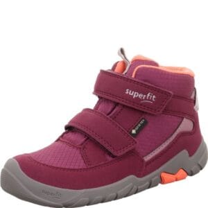 Dívčí celoroční tenisky Superfit barefit TRACE GTX  Red/Orange 1-006042-5000 - 35
