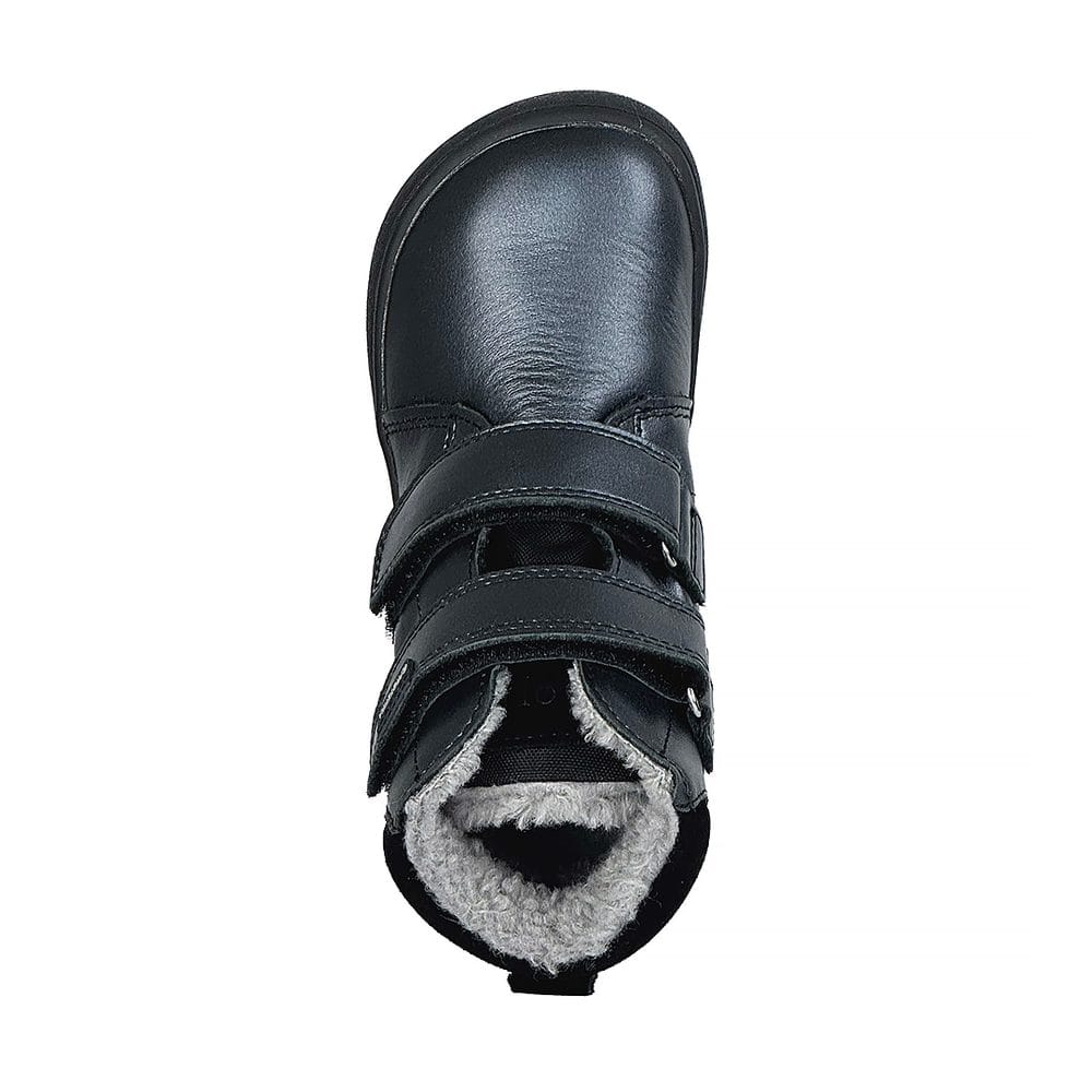 Dívčí zimní barefoot boty PRO-tex BEKA BLACK - 36