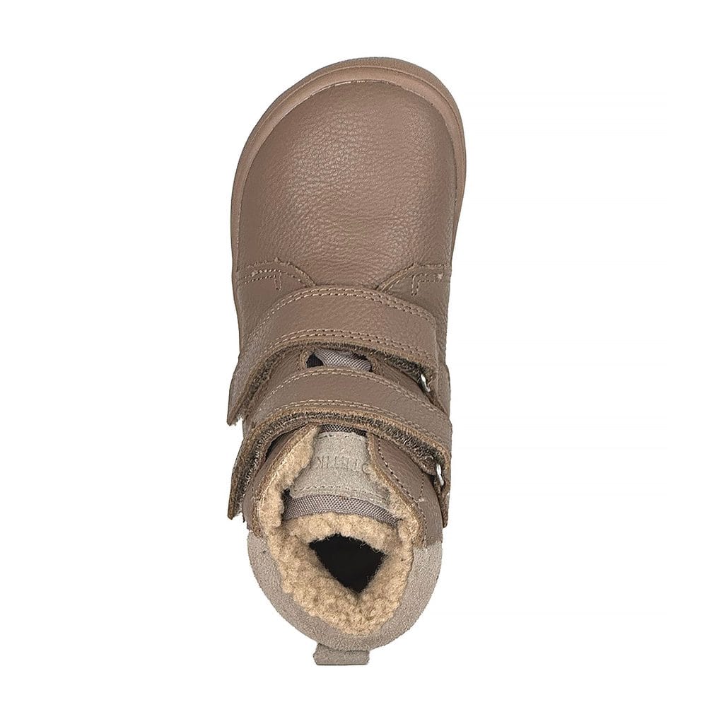 Dívčí zimní barefoot boty PRO-tex  BEKA DARK PINK - 36