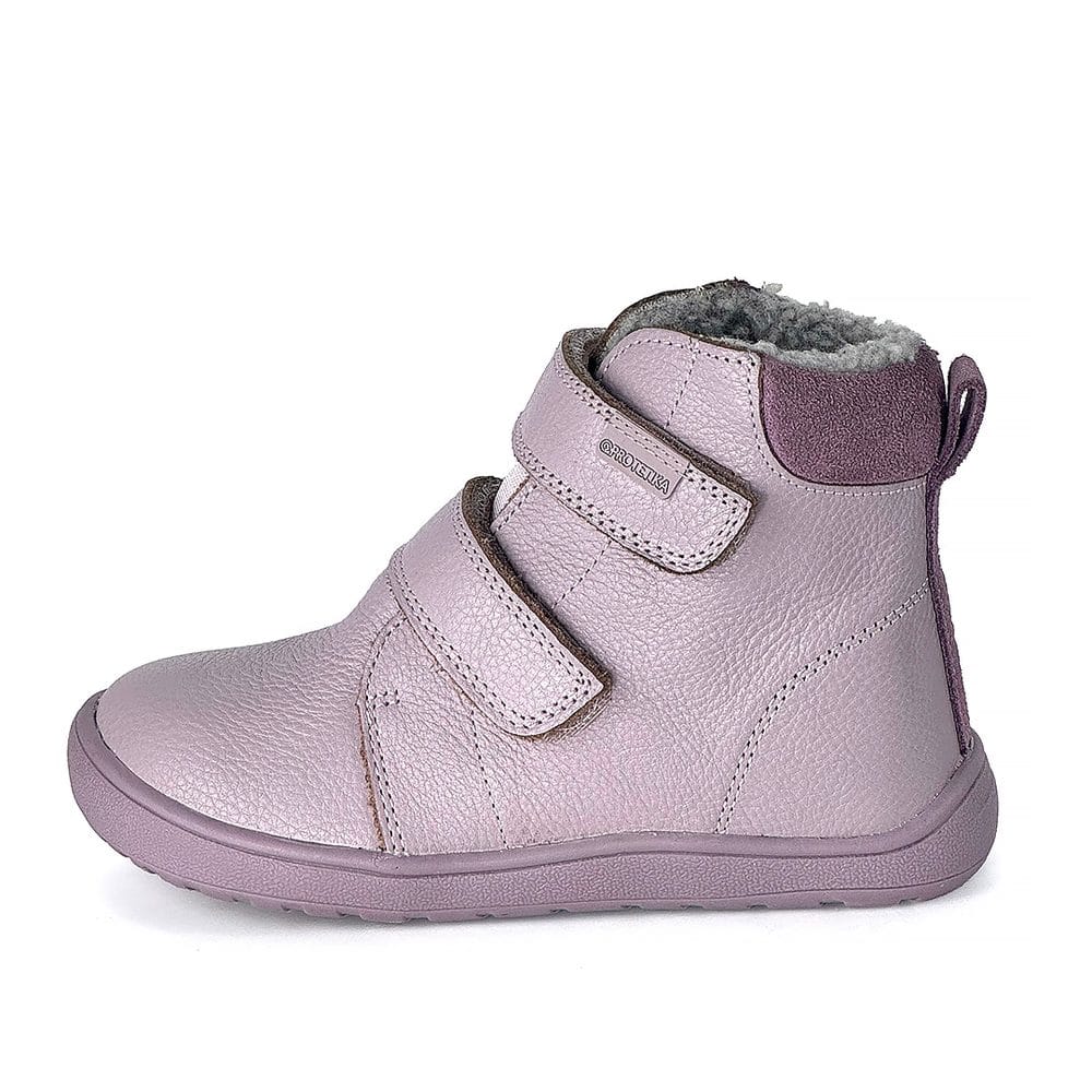 Dívčí zimní barefoot boty PRO-tex  BEKA LILA - 36