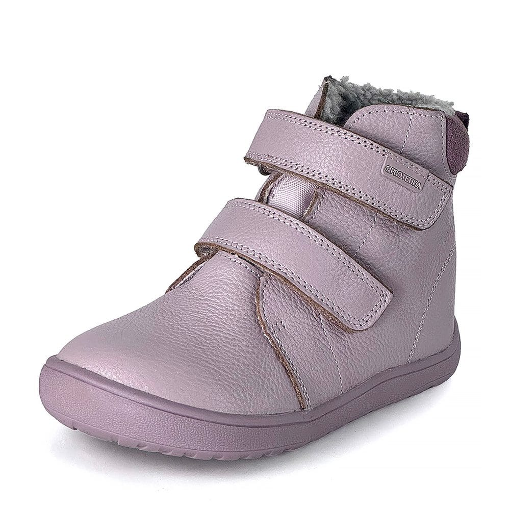 Dívčí zimní barefoot boty PRO-tex  BEKA LILA - 36
