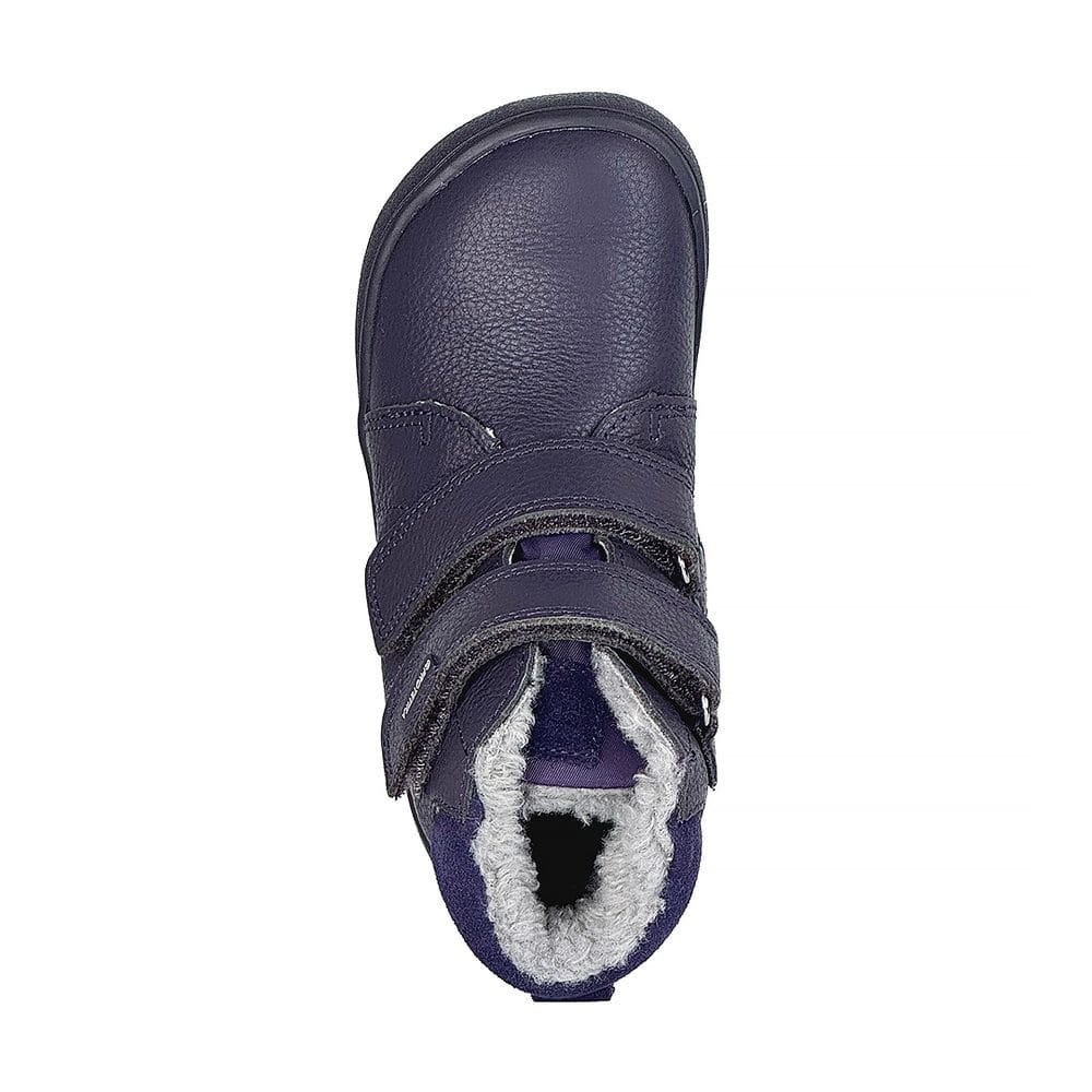 Dívčí zimní barefoot boty PRO-tex BEKA PURPLE - 36