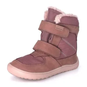 Dívčí zimní barefoot boty PRO-tex Protetika - LORA OLD PINK - 36