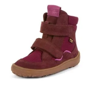 Dívčí zimní barefoot boty TEX WINTER TL Bordeaux Froddo G3160247-6T - 36