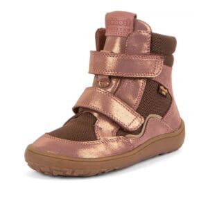 Dívčí zimní barefoot boty TEX WINTER TL Pink/Gold Froddo G3160247-8T - 36