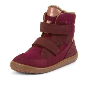 Dívčí zimní barefoot boty UP TEX WINTER Bordeaux G3160252-7 - 38