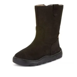 Dívčí zimní barefoot kozačky  ZERU TEX BOOT Black G3160257-1 - 40